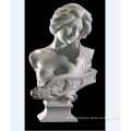 famous stone head bust /home deco hand carved marble classical bust statue